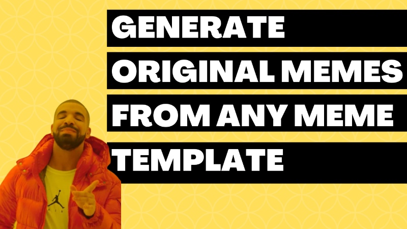 Supermeme.ai tutorial for generating original memes from any uploaded template with AI