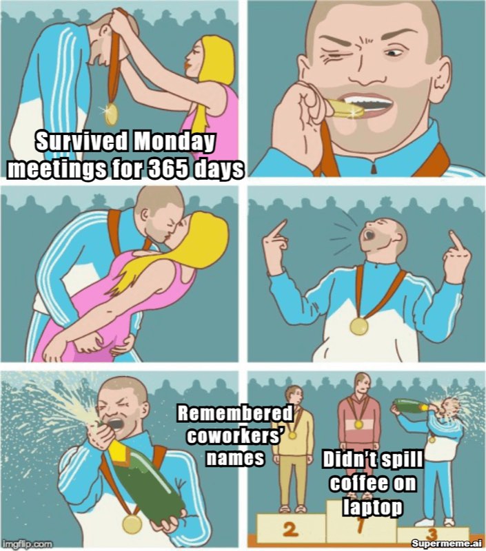 funny 1 year work anniversary meme 4