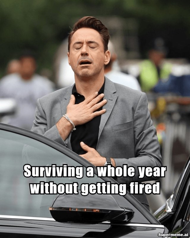 funny 1 year work anniversary meme 7