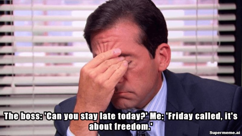 funny friday work meme 10