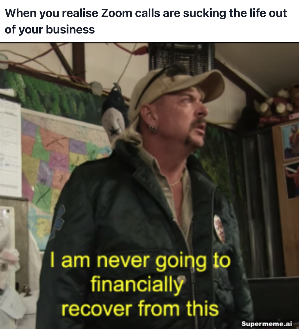 funny zoom meeting meme 9