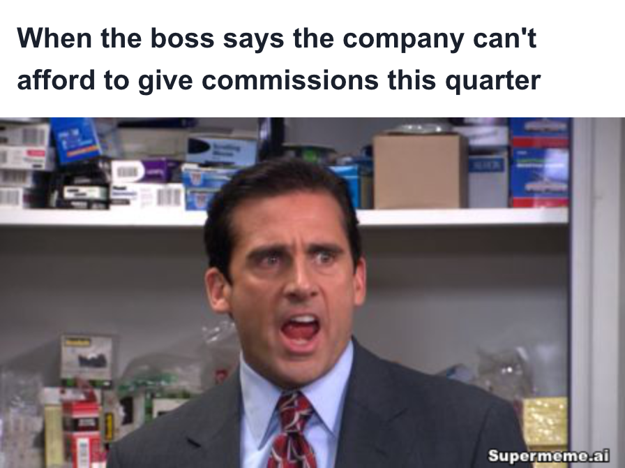 A product management meme generated from a topic